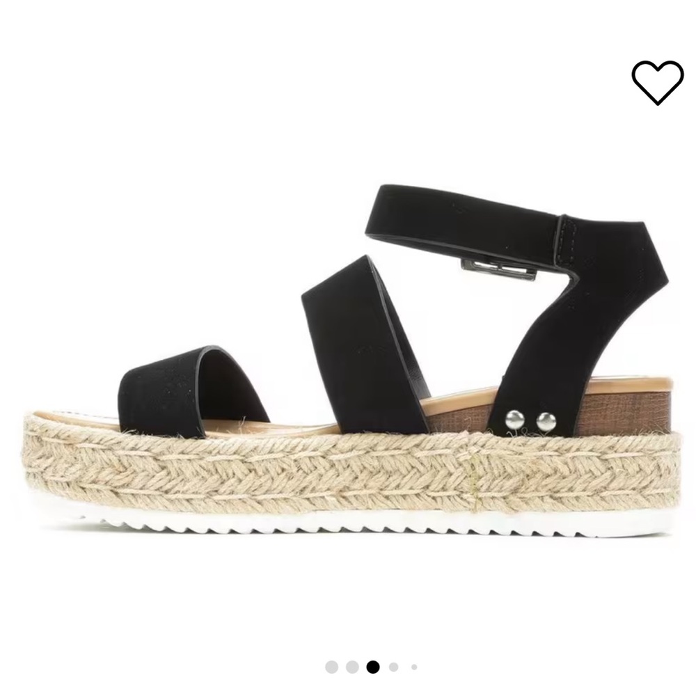 NEW WOMEN'S SODA BRYCE PLATFORM SANDALS Size: 8M